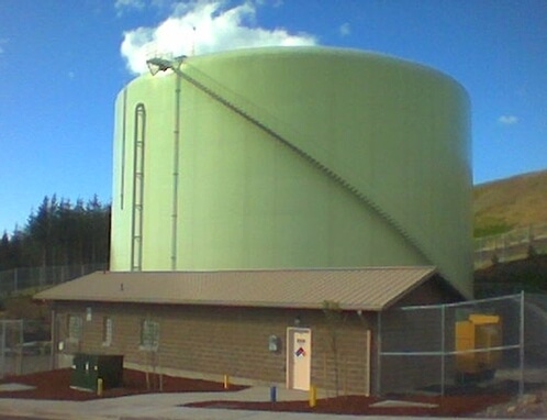 waste water holding tank