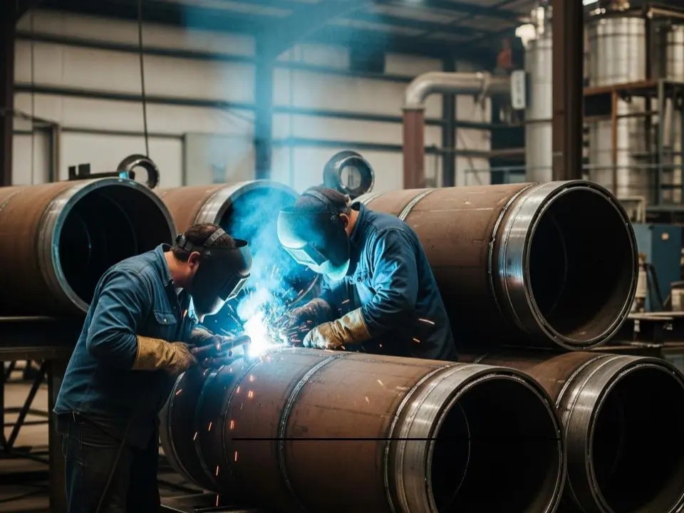 Industrial Steel Stacks