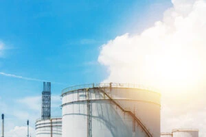 oil and gas storage tank