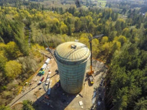 welded steel water storage tanks