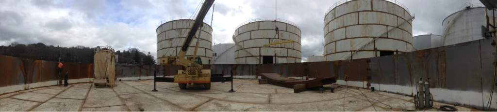 Floating Roof Tank Construction